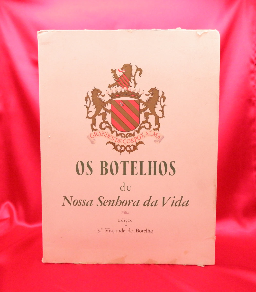 AP01LT02 - Botelho, Visconde de – OS BOTELHOS DE NOSSA SENHORA DA VIDA. Edição do 3º Visconde do Botelho. Lisboa. 1957. XXXVII – 584 – (4) pp. 31 cm x 23, 3 cm. B.