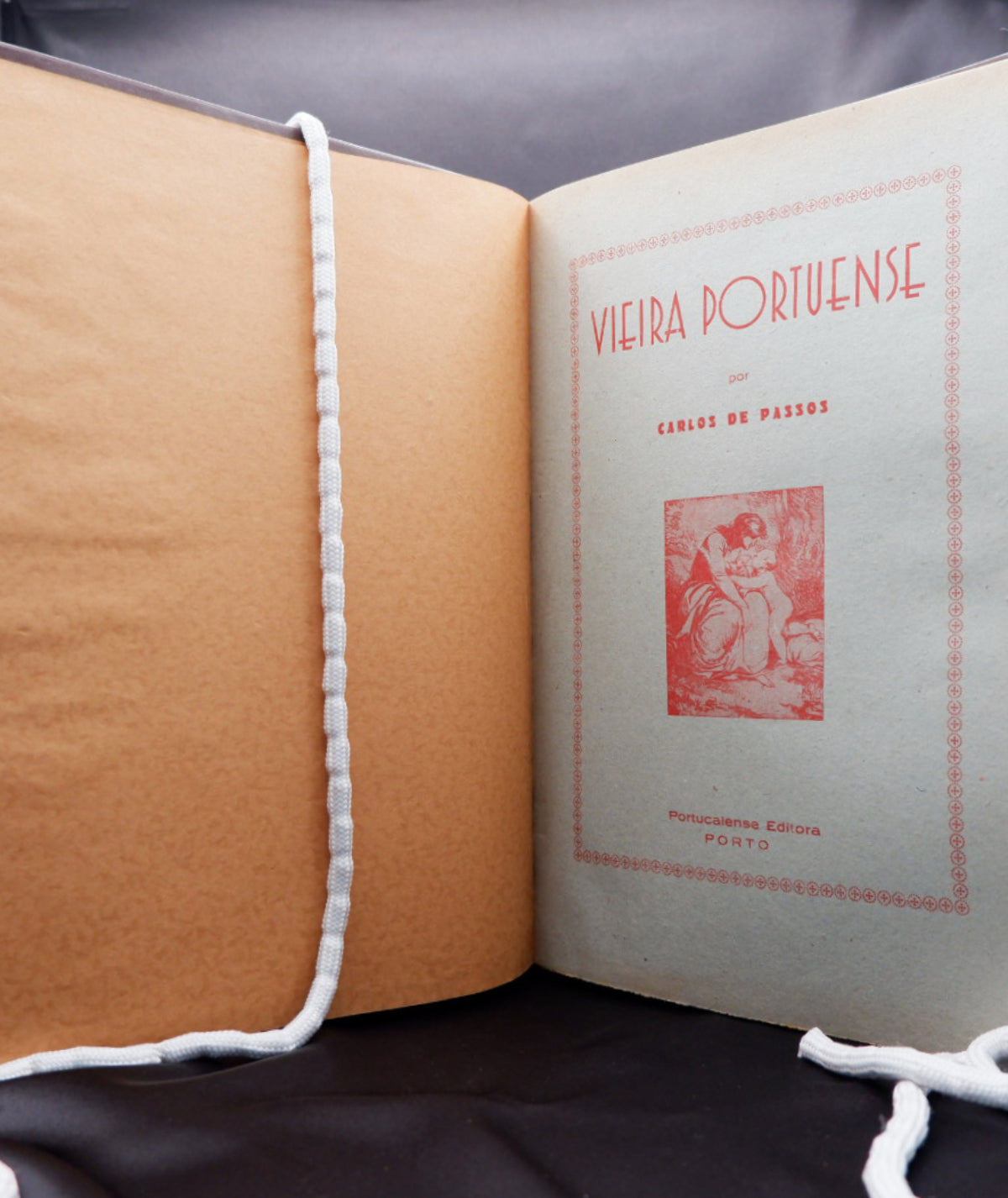 AP02LT03 – Passos, Carlos de – VIEIRA PORTUENSE. Porto. Portucalense Editora. 1953. 117 (4) pp. 28 cm x 20,9 cm. E.