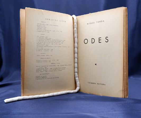 AP03LT18 – Torga, Miguel – ODES. Coimbra. Coimbra Editora. 1946