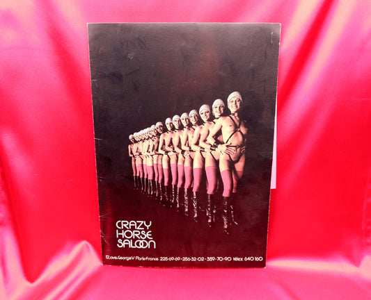 AP04LT32 – CRAZY HORSE SALOON. Material Promocional .1977