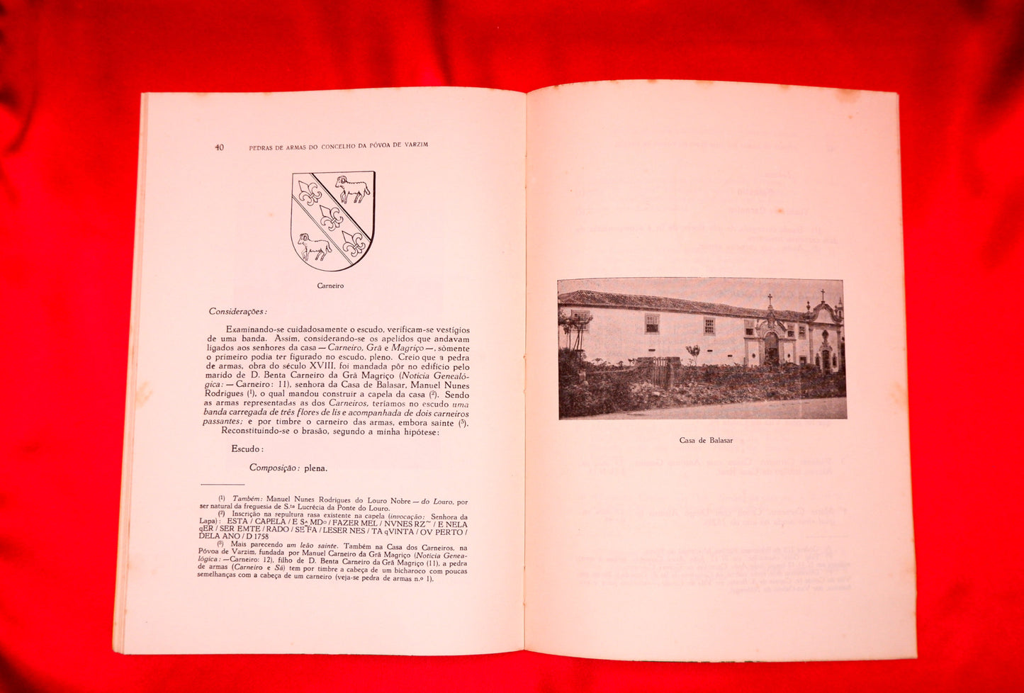 AS01LT41 – Nóbrega, Vaz-Osório da – PEDRAS DE ARMAS DO CONCELHO DA PÓVOA DE VARZIM (HERÁLDICA DE FAMÍLIA). Sep. de Póvoa de Varzim – Boletim Cultural, vol. II. n.º 2. Póvoa de Varzim. Museu Municipal de Etnografia e História da Póvoa de Varzim. 1962