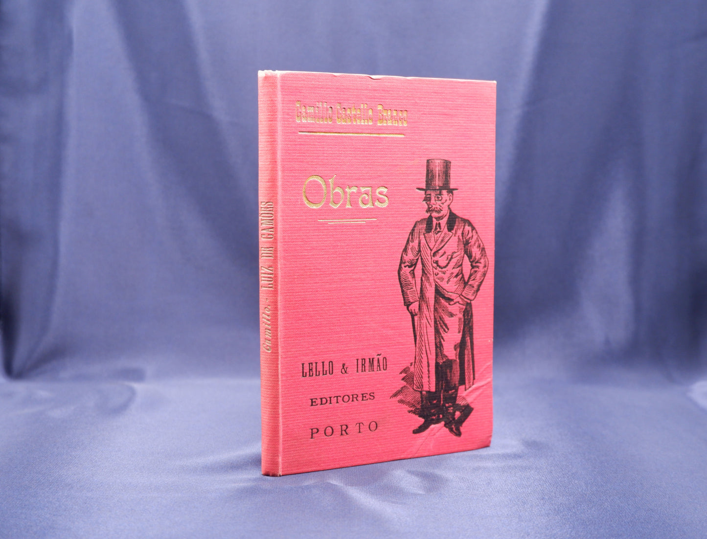 AS02LT34 – Castelo Branco, Camilo – LUIZ DE CAMÕES. NOTAS BIOGRÁFICAS. PREFÁCIO DA SETIMA EDIÇÃO DO CAMÕES DE GARRET. Porto. Livraria Internacional de Ernesto Chardron. Editor. 1880