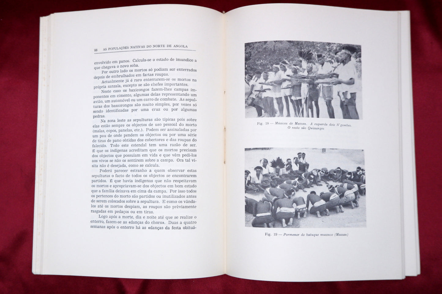 AS03LT23 – [ANGOLA] Felgas, Hélio – POPULAÇÕES NATIVAS DO NORTE DE ANGOLA. Lisboa. Ed. de autor [Tipografia da L.C.G.G.]. 1965