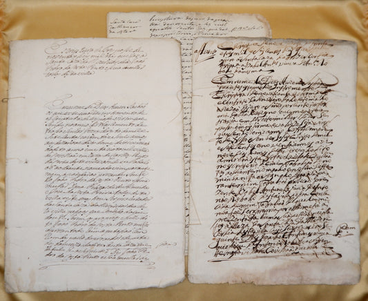 AS03LT54 – [MANUSCRITO; COVILHÃ] 3 CERTIDÕES DE ESCRITURAS RELATIVAS A DÍVIDAS CONTRAÍDAS JUNTO DA SANTA CASA DA MISERICÓRDIA DA COVILHÃ. 1785-1817