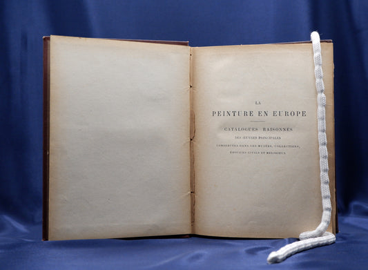 AS04LT13 – Lafenestre, Georges & Richtenberger, Eugène – LA MUSÉE NATIONAL DU LOUVRE. Col. La Peinture en Europe. Paris. Société Française d’Éditions d’Art. s.d. [1902]