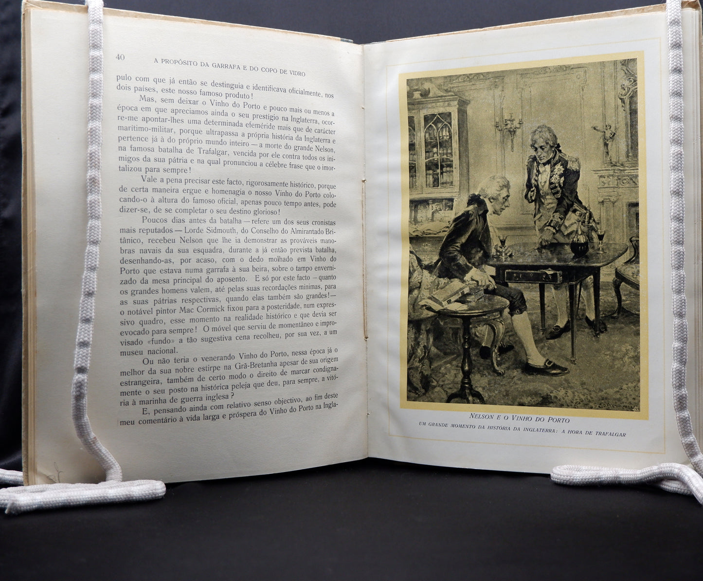 AS04LT17 – Mourão, Ramiro – A PROPOSITO DA GARRAFA E DO COPO DE VIDRO NA HISTÓRIA DO VINHO DO PORTO. Porto. Livraria Tavares Martins Editora. 1946