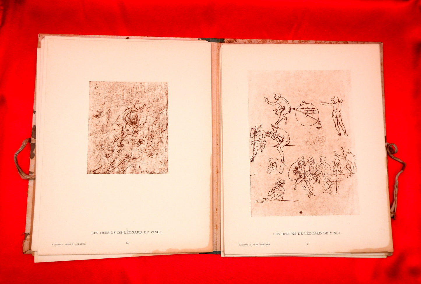 AS04LT65 – Demonts, Louis – LES DESSINS DE LÉONARD DE VINCI. Col. Documents d’Art. Paris. Éditions Albert Morancé. s.d. [1922]