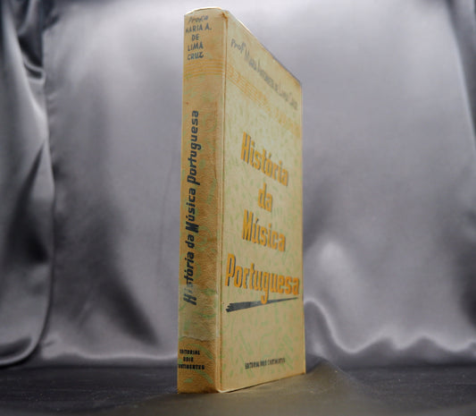AS06LT20 – Cruz, Maria Antonieta de Lima – HISTÓRIA DA MÚSICA PORTUGUESA. Lisboa. Editorial Dois Continentes. 1955