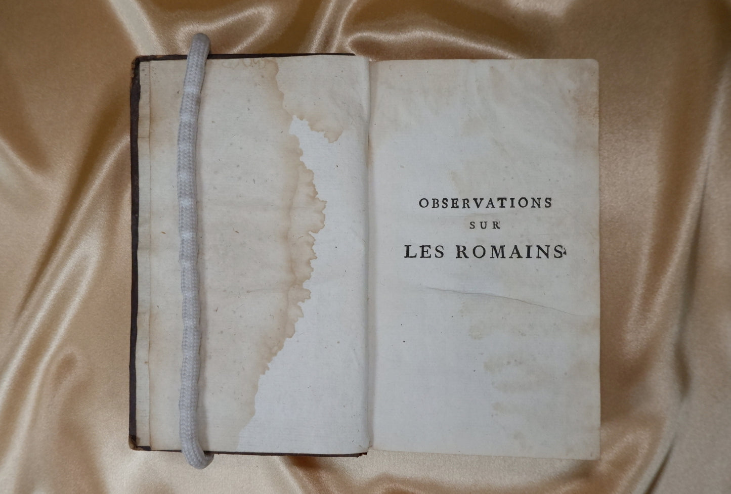 AS07LT04 – Abbé de Mably [Gabriel Bonnot] – OBSERVATIONS SUR LES GRECS. Geneve. Compagnie des Libraires. 1749