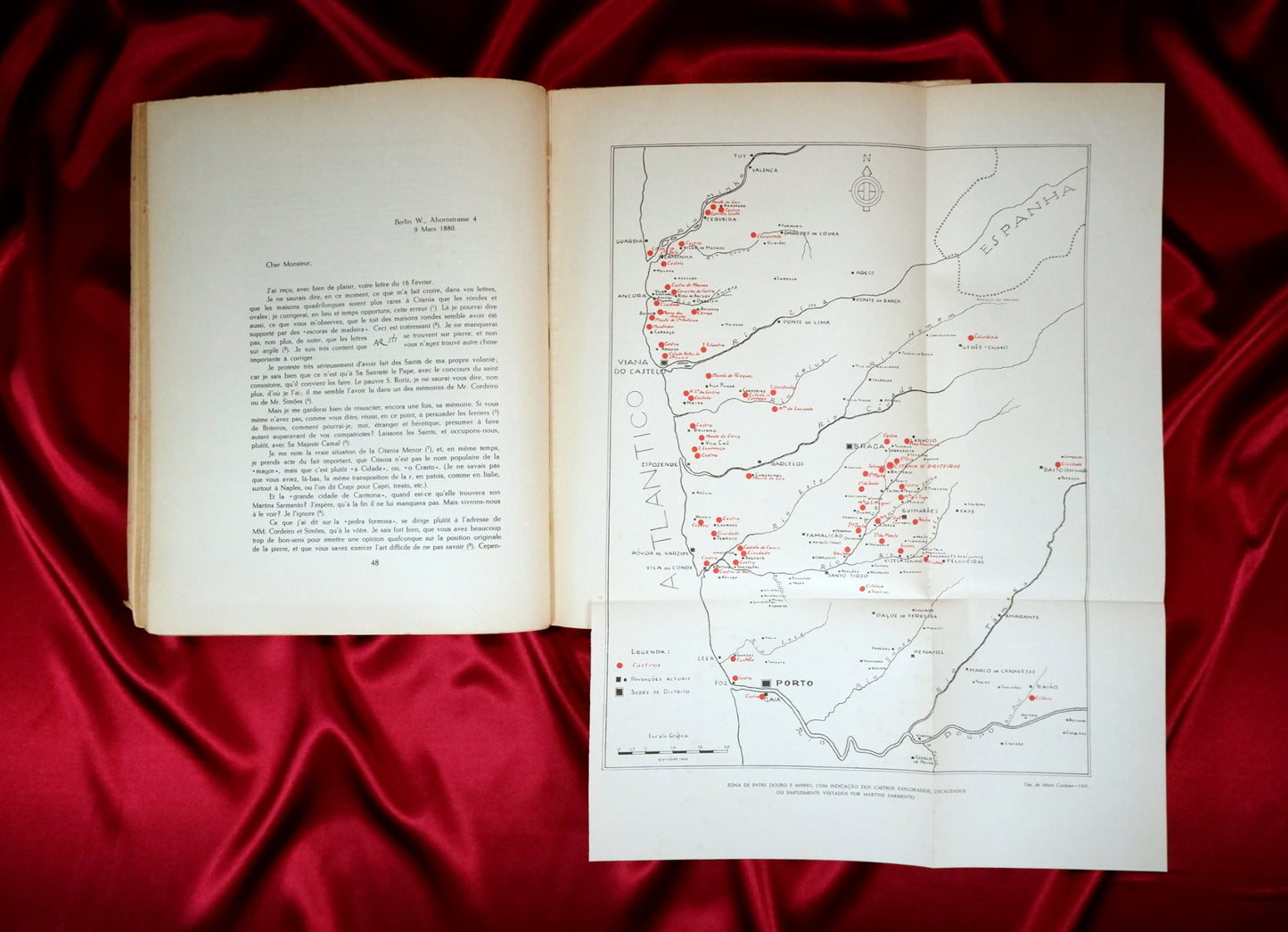 AS08LT02 – Cardozo, Mário (org. e notas) – CORRESPONDÊNCIA EPISTOLAR ENTRE EMÍLIO HÜBNER E MARTINS SARMENTO (ARQUEOLOGIA E EPIGRAFIA) 1879-1899