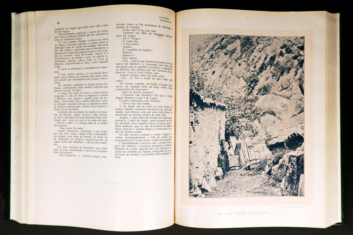 AS09LT06 – [TRÁS-OS-MONTES] ILLUSTRAÇÃO TRASMONTANA. ARCHIVO PITTORESCO, LITTERARIO E SCIENTIFICO DAS TERRAS TRASMONTANAS. 3 vols. Porto. Empreza da Illustração Trasmontana. 1908-1910