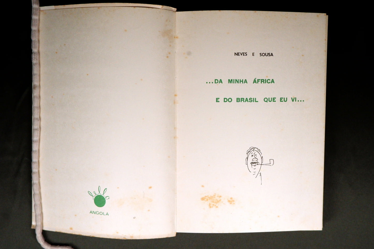 AS09LT10 – [ANGOLA; BRASIL] Neves e Sousa – …DA MINHA ÁFRICA E DO BRASIL QUE EU VI... Luanda. Lello Angola. s.d. [1972]