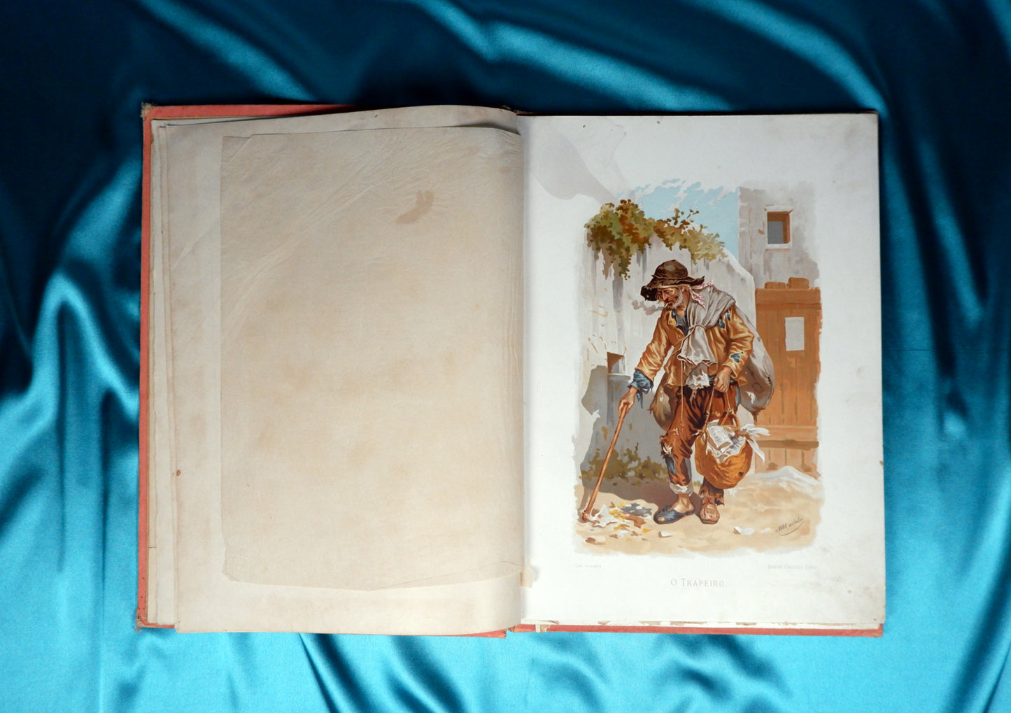 AS09LT18 – AAVV – ALBUM DE COSTUMES PORTUGUESES. Lisboa. David Corazzi Editor. 1888