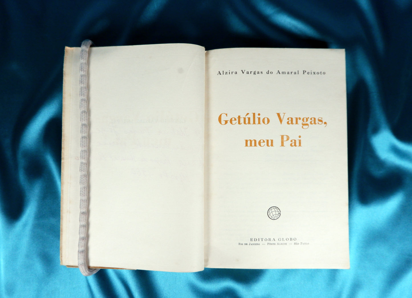 AS09LT32 – Peixoto, Alzira Vargas do Amaral – GETÚLIO VARGAS. Pôrto Alegre. Editora Globo S. A. 1960