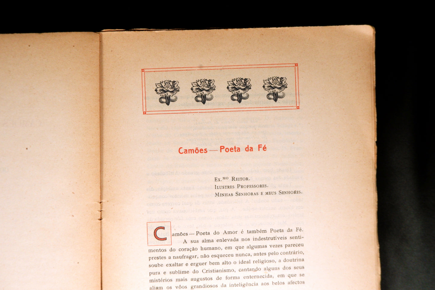 AS09LT50 – [CAMONIANA] Remedios, Mendes dos – CAMÕES – POETA DA FÉ (1524 – 1924). Coimbra. Coimbra Editora, L.ª. 1924