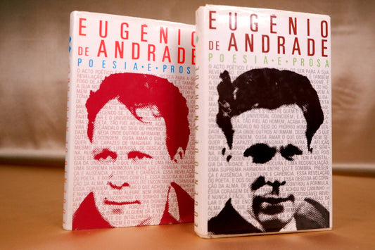 AS09LT56 – Andrade, Eugénio de – POESIA E PROSA [1940-1986]. 2 vols. [de 3]. Lisboa. Círculo de Leitores. 1987