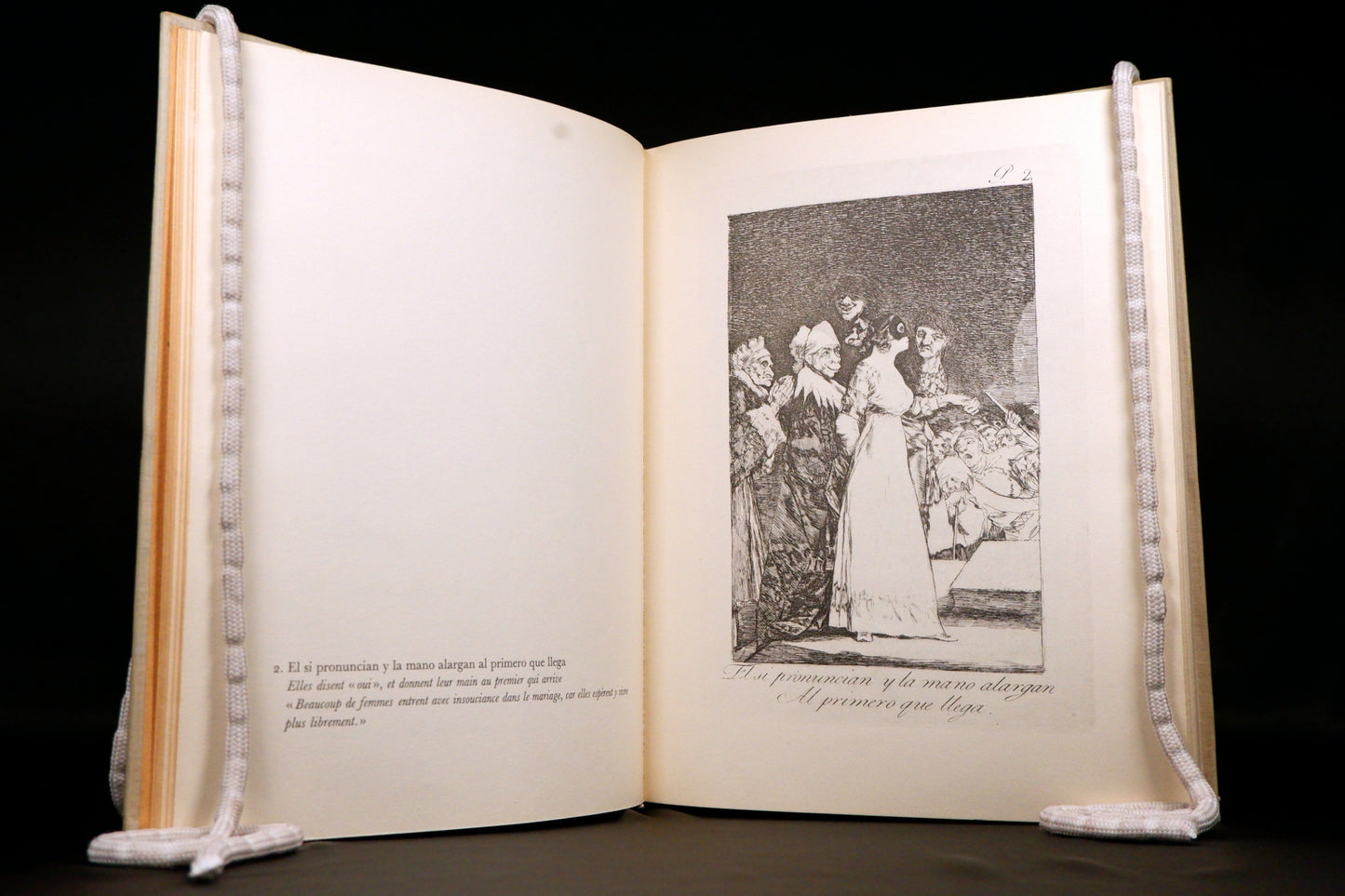 AS09LT62 – Míčko, Miroslav – GOYA: LES CAPRICES. Paris. Éditions Cercle d’Art. 1960