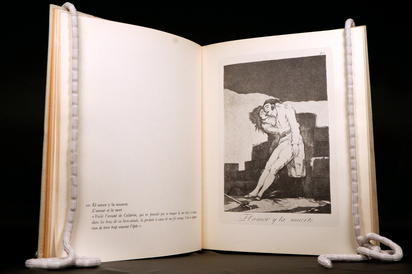 AS09LT62 – Míčko, Miroslav – GOYA: LES CAPRICES. Paris. Éditions Cercle d’Art. 1960