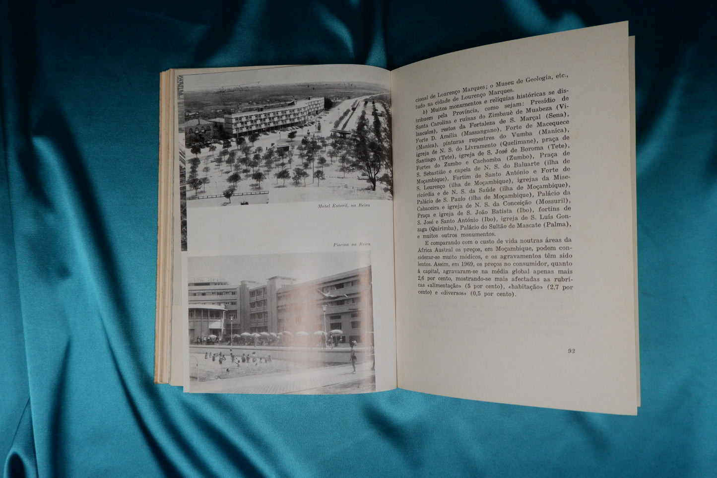 AS10LT02 – [MOÇAMBIQUE] Oliveira Boléo – MONOGRAFIA DE MOÇAMBIQUE. Lisboa. Agência-Geral do Ultramar. 1971