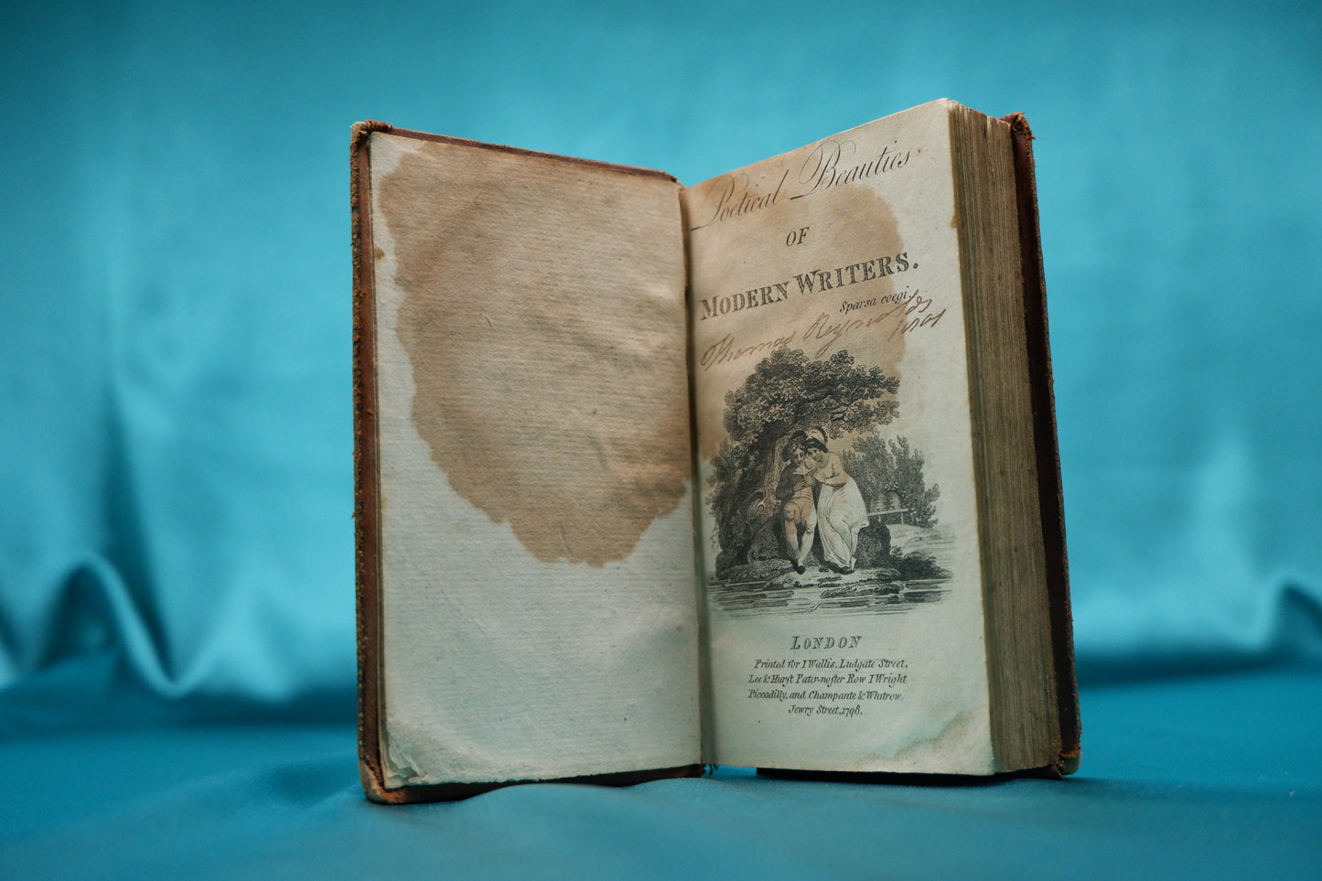 AS10LT20 – AAVV – POETICAL BEAUTIES OF MODERN WRITERS. London. I. [John] Wallis / Lee & Hurst / I. [John] Wright / Champante & Whitrow. 1798