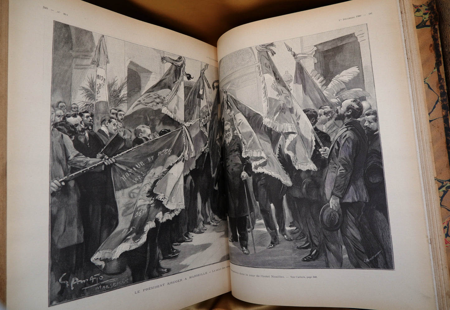 AS10LT39 – L’ILLUSTRATION. Tome CXI-CXII; CXV-CXVI; CXXIX-CXXX. 6 vols. s.l. [Paris]. 1898; 1900; 1907