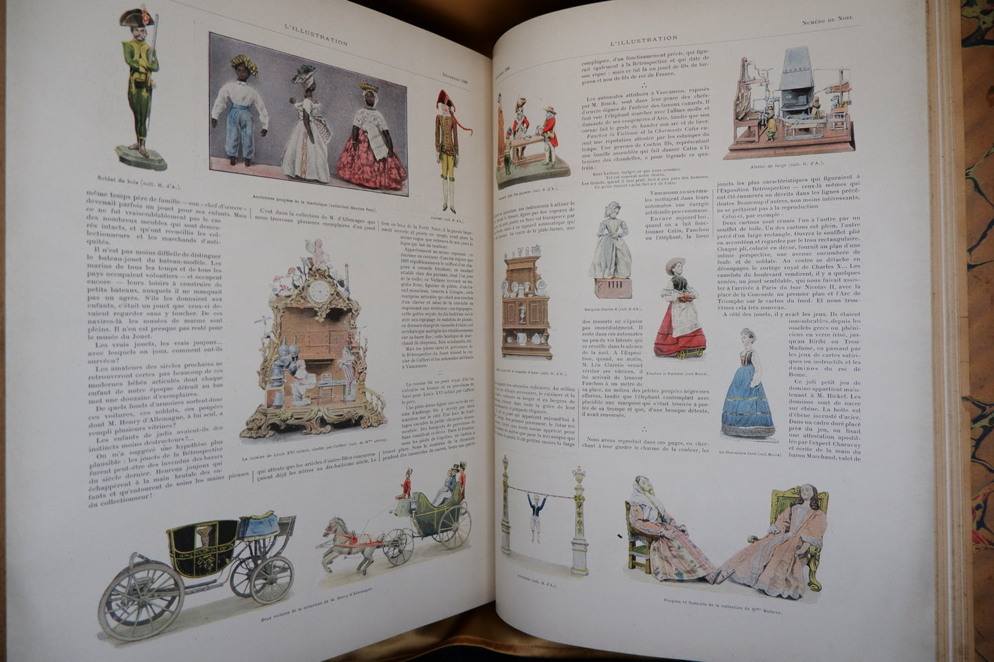 AS10LT39 – L’ILLUSTRATION. Tome CXI-CXII; CXV-CXVI; CXXIX-CXXX. 6 vols. s.l. [Paris]. 1898; 1900; 1907