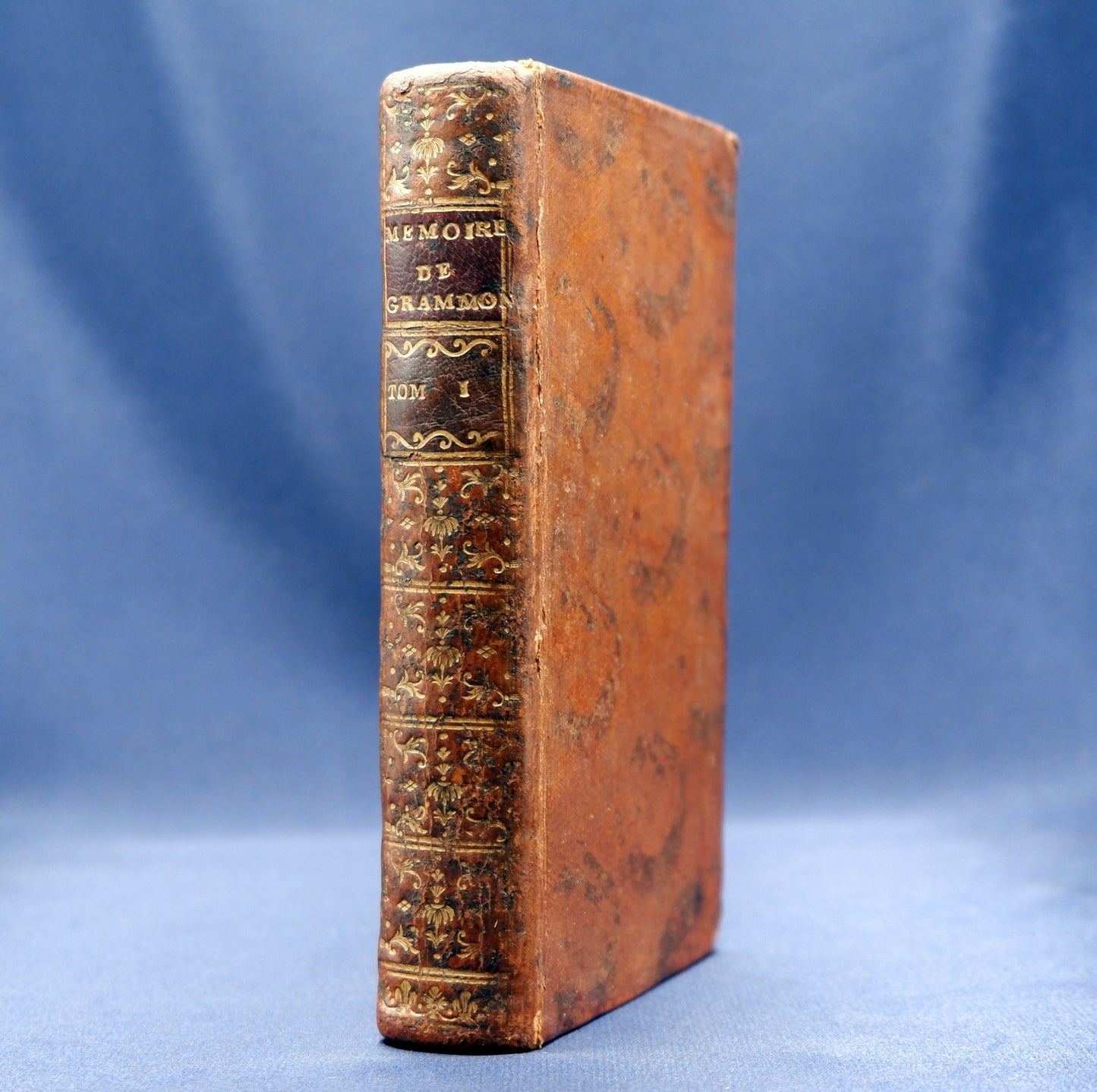 AS10LT59 – Hamilton, Antoine – MEMOIRES DU COMTE DE GRAMMONT. Londres. s.n. 1776