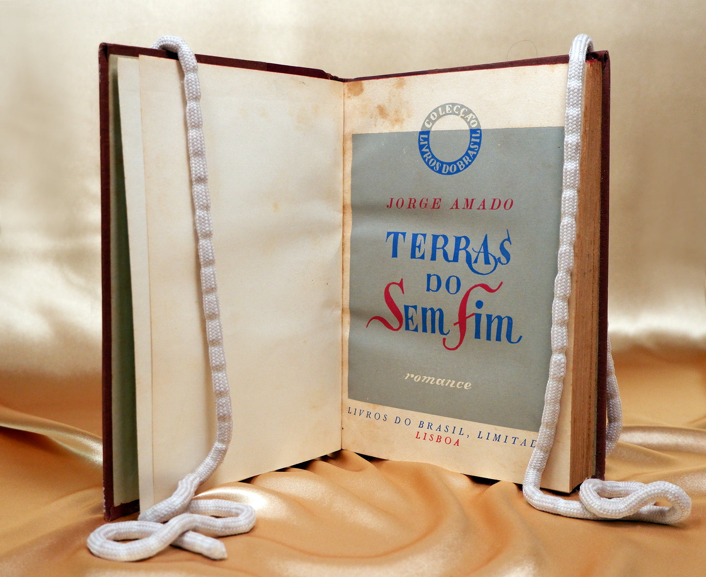 AS10LT69 – Amado, Jorge – TERRAS DO SEM FIM. Lisboa. Livros do Brasil, Lda. s.d. [1944 ?]