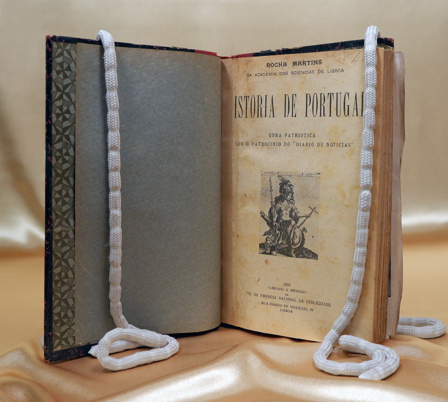 AS10LT71 – Martins, Rocha – HISTORIA DE PORTUGAL. Lisboa. Tip. da Empresa Nacional de Publicidade. 1929