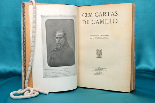 AS12LT32 – [CAMILIANA] Barbosa, L. Xavier (coord. e anot.) – CEM CARTAS DE CAMILO. Lisboa. Portugal-Brasil Limitada Sociedade Editora. 1919