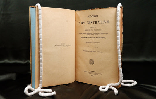 AS14LT11 – CÓDIGO ADMINISTRATIVO APPROVADO POR DECRETO DE 17 DE JULHO DE 1886