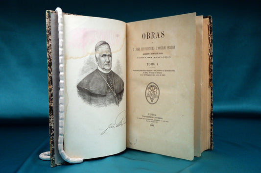 AS14LT37 – [CANTANHEDE; BRAGA; CABO VERDE; GOA; CATOLICISMO] Pessoa, João Chrysostomo d’Amorim – OBRAS. Lisboa. Typographia Universal. 1882; 1888; 1887