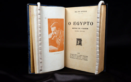 AS14LT38 – Queiroz, Eça de – O EGYPTO: NOTAS DE VIAGEM. Porto. Livraria Lello & Irmão. 1938