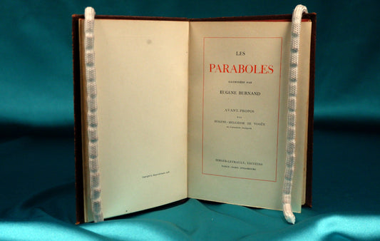 AS14LT46 – [Burnand, Eugene (ilust.)] LES PARABOLES. Nancy – Paris - Strasbourg. Berger-Levrault, Éditeurs. 1926