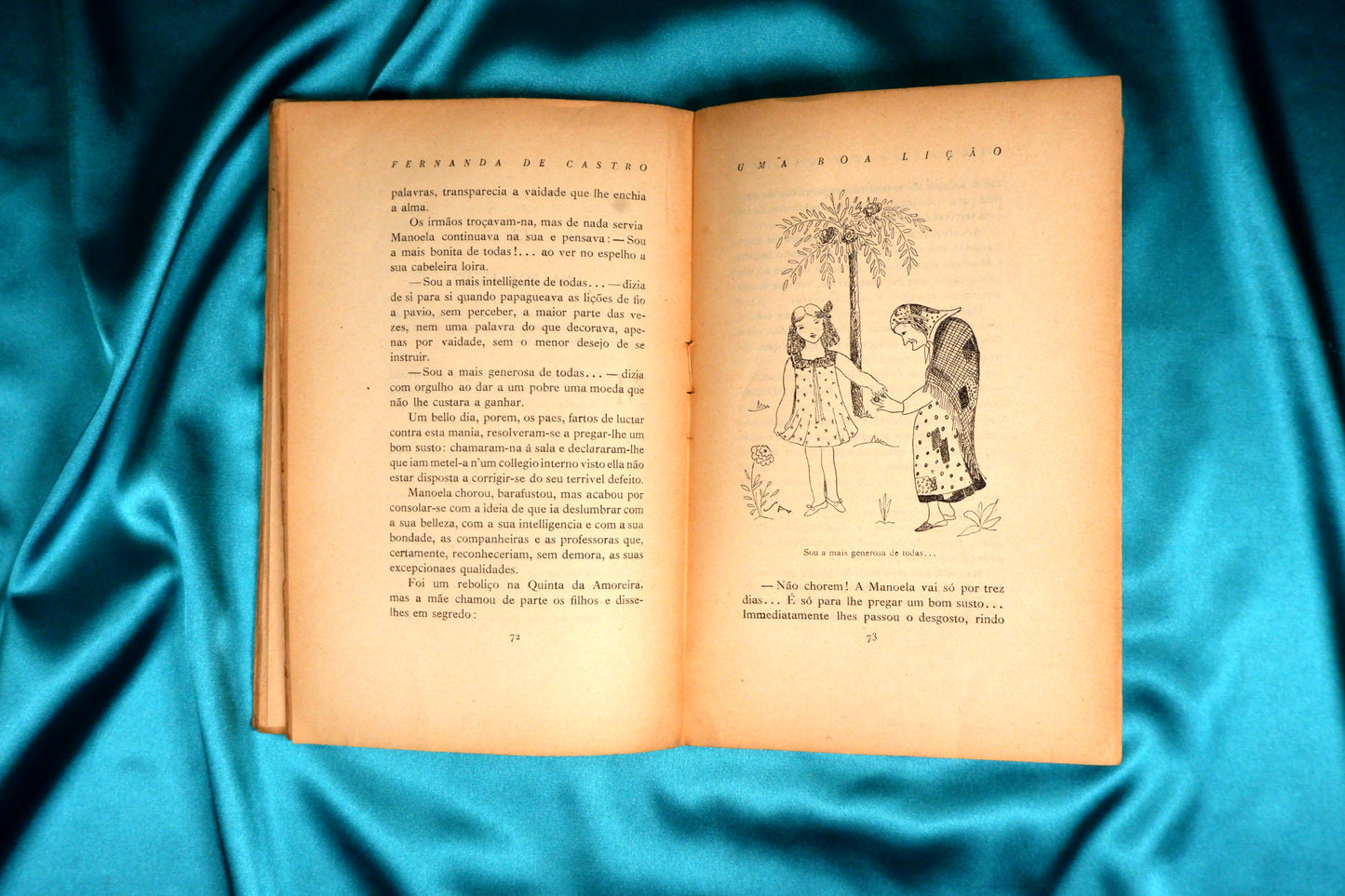 AS16LT15 – [LITERATURA INFANTIL; COLONIALISMO] Castro, Fernanda de (texto) & Affonso, Sarah (ilust.) – AS AVENTURAS DE MARIASINHA: ROMANCE PARA MENINOS. Lisboa. Emprêsa do Anuário Comercial. 1929