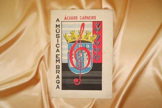 AS16LT49 – [BRAGA] Carneiro, Álvaro – A MÚSICA EM BRAGA. Sep. de Theologica Braga. Editora. 1959 [1960]