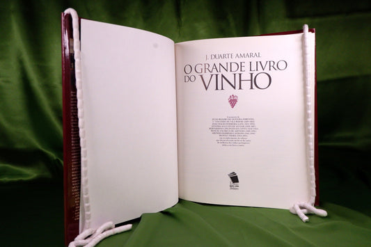 AS17LT38 – Amaral, J. Duarte – O GRANDE LIVRO DO VINHO. Lisboa. Temas e Debates Lda. & Autor. 1995