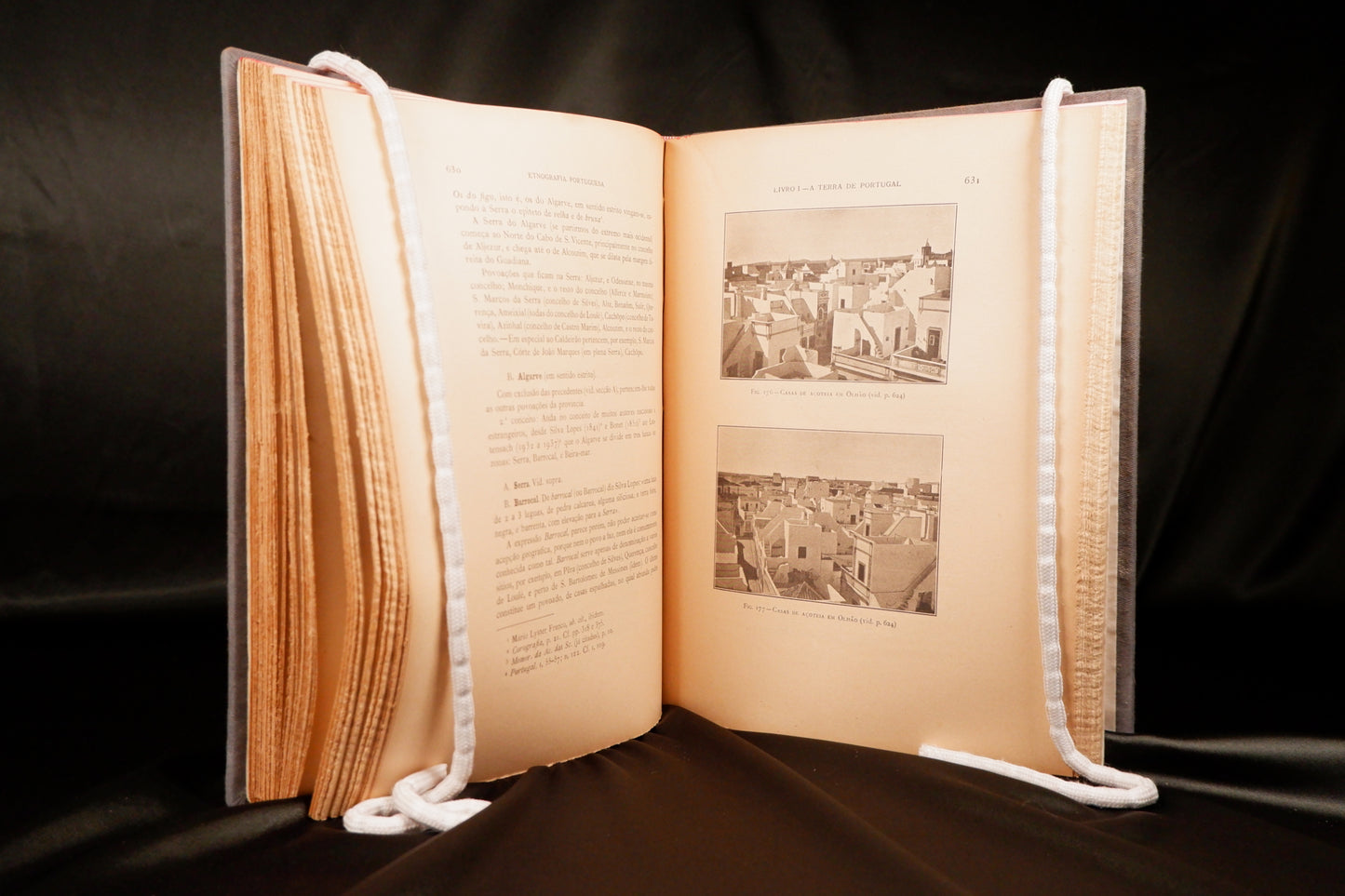 AS18LT07 – Vasconcelos, José Leite de -  ETNOGRAFIA PORTUGUESA. 4 vols. [de 10]. Lisboa. Imprensa Nacional de Lisboa. 1933 – 1958