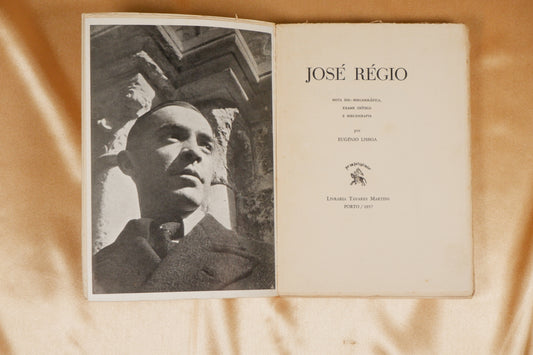 AS19LT06 – Lisboa, Eugénio – JOSÉ RÉGIO. Col. Lisboa. Livraria Tavares Martins. 1957