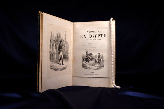 AS20LT04 – Barthélemy, [Auguste] & Méry, [Joseph] – NAPOLÉON EN ÉGYPTE. WATERLOO ET LE FILS DE L’HOMME. Paris. Ernest Bourdin, Éditeur. s.d. [1842]