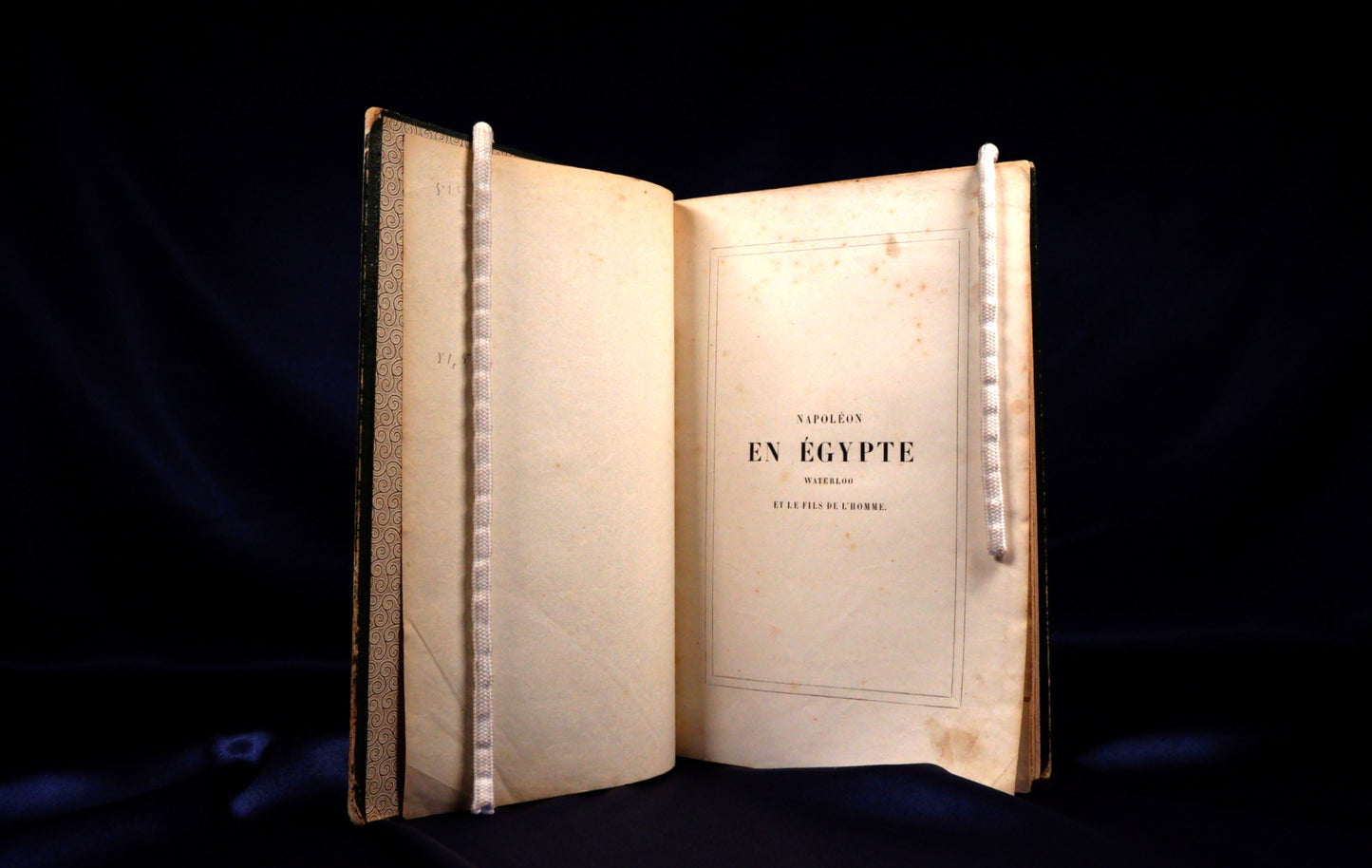 AS20LT04 – Barthélemy, [Auguste] & Méry, [Joseph] – NAPOLÉON EN ÉGYPTE. WATERLOO ET LE FILS DE L’HOMME. Paris. Ernest Bourdin, Éditeur. s.d. [1842]