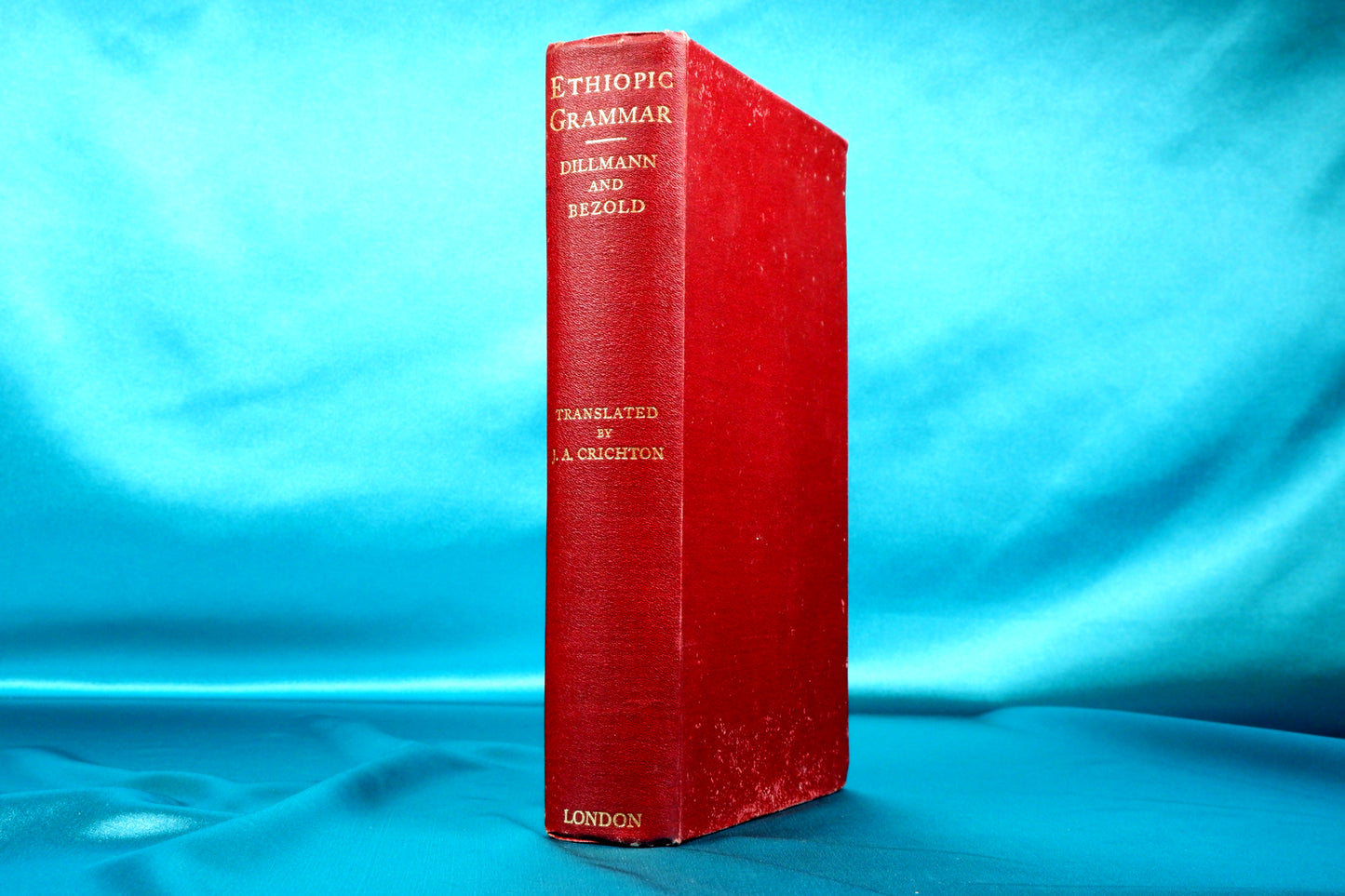 AS20LT06 – Dillmann, August – ETHIOPIC GRAMMAR. London. Williams & Norgate. 1907