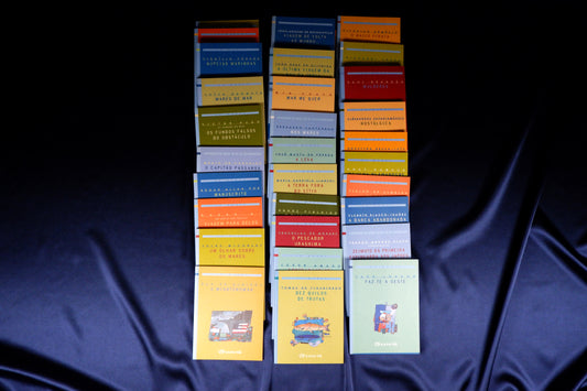 AS20LT50 – COLECÇÃO 98 MARES COMPLETA. 98 vols. Lisboa. Lisboa Expo 98 / Parque Expo 98. 1996-1998